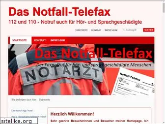 notfall-telefax112.de