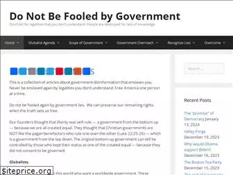 notfooledbygovernment.com