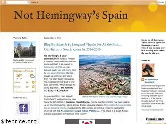 nothemingwaysspain.blogspot.com