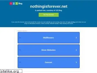 nothingisforever.net