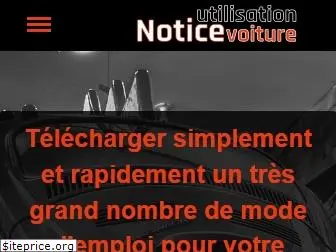 notice-utilisation-voiture.fr