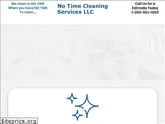 notimecleaningservices.com