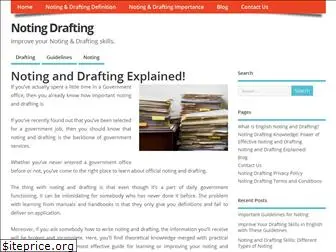 notingdrafting.com