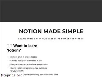 notionmadesimple.com