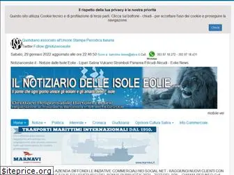 www.notiziarioeolie.it