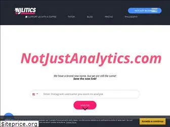 notjustanalytics.com