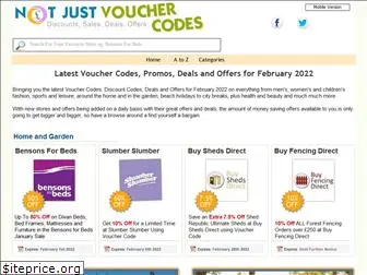 notjustvouchercodes.uk