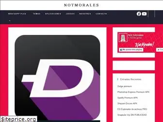 notmorales.com