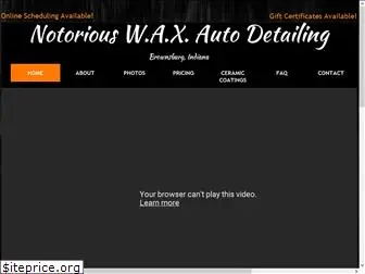 notoriouswax.com