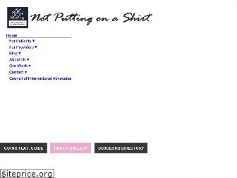 notputtingonashirt.org