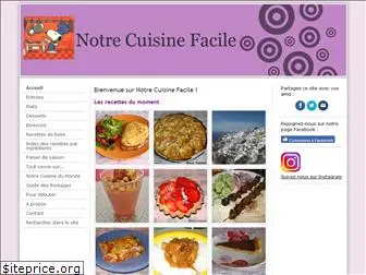 notrecuisinefacile.com