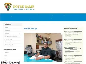 notredamecollege-dhaka.com