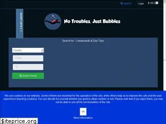 notroublesjustbubbles.com