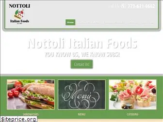 nottoliitalianfoods.com
