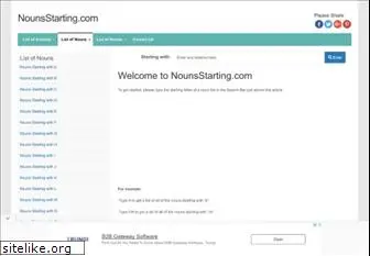 nounsstarting.com