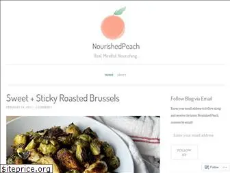 nourishedpeach.com