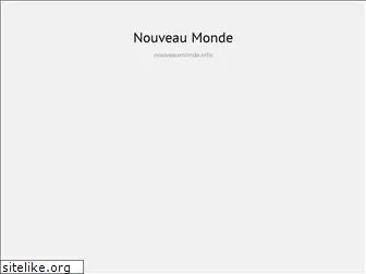 nouveaumonde.info