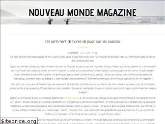 nouveaumondemagazine.com