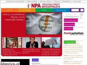 nouveaupartianticapitaliste.org