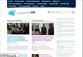 nouveautes-tele.com