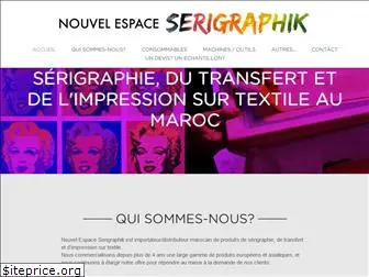 nouvelespaceserigraphik.com