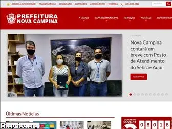 novacampina.sp.gov.br