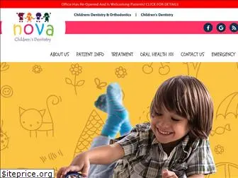 novachildrensdentistry.com