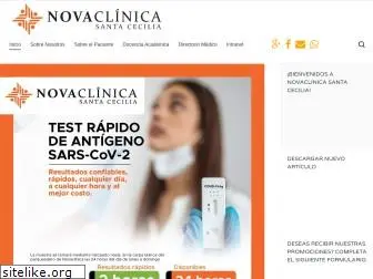 novaclinicasantacecilia.com