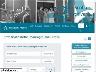 novascotiagenealogy.com