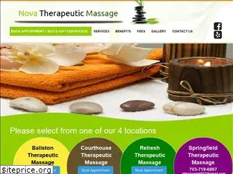 novatherapeuticmassage.com