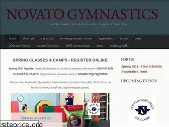 novatogymnastics.org