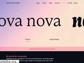 novatypefoundry.com