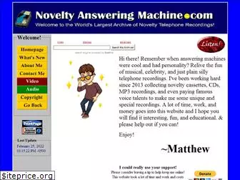 noveltyansweringmachine.com