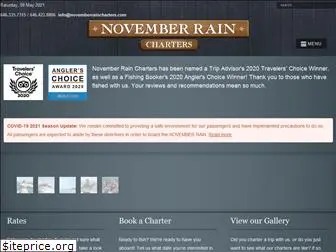 novemberraincharters.com