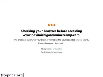 novimichigansummercamp.com