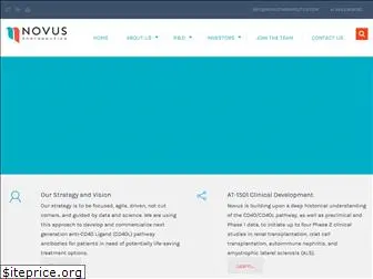 novustherapeutics.com