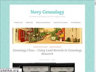 novygenealogy.com
