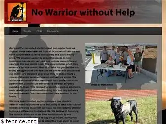 nowarriorwithouthelp.com