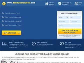 nowguaranteed.com