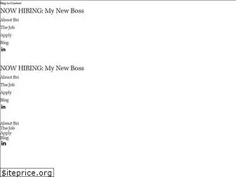 nowhiringmynewboss.com