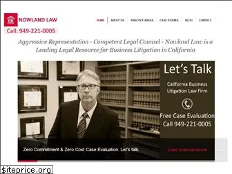 nowlandlaw.com