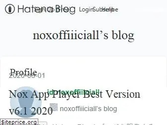 noxoffiiiciall.hatenablog.com