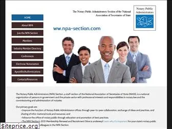 npa-section.com