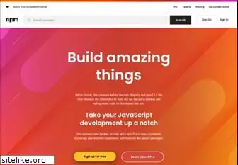 npmjs.com