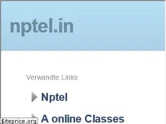 nptel.in