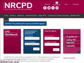 nrcpd.org.uk