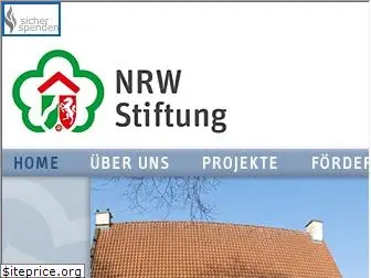 nrw-stiftung.de