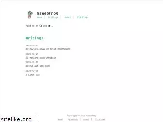 nswebfrog.com