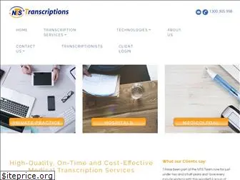 ntstranscriptions.com.au