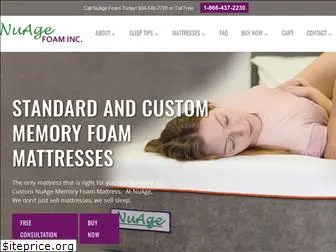 nuagefoaminc.com